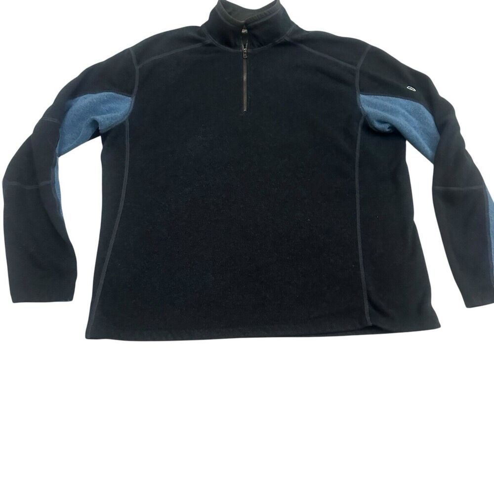 Kuhl Revel Quarter Zip Sweater Men’s 2XL XXL Navy Blue Fleece Pullover 3007 - Picture 3 of 12